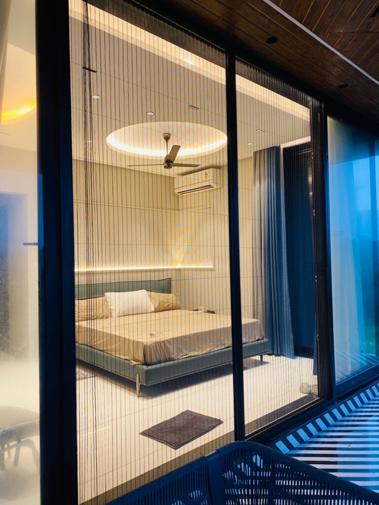 Mosquito Net System for Balcony